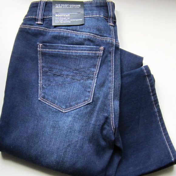 NWT White House Black Market Jeans Bootcut Dark Wash - Picture 16 of 16